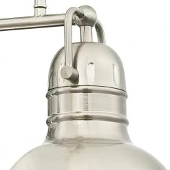 Boswell 3-Light Brushed Nickel Chandelier with Prismatic Acrylic Lens by Westinghouse -Westinghouse Shop brushed nickel westinghouse chandeliers 6333900 44 1000