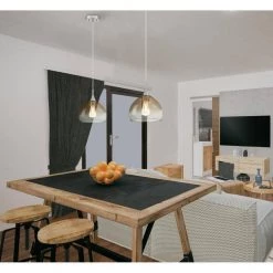 1-Light Brushed Nickel Pendant with Amber and Clear Glass Shade by Westinghouse -Westinghouse Shop brushed nickel westinghouse chandeliers 6366900 31 1000