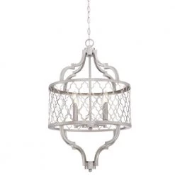 Sahara 4-Light Brushed Nickel Chandelier by Westinghouse