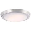 20-Watt Brushed Nickel Integrated LED Flush Mount by Westinghouse