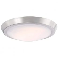 20-Watt Brushed Nickel Integrated LED Flush Mount by Westinghouse