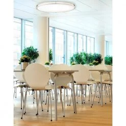 150-Watt Brushed Nickel Integrated LED Flush Mount by Westinghouse -Westinghouse Shop brushed nickel westinghouse flush mount lights 6307800 31 1000