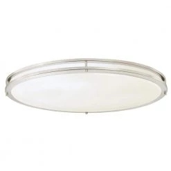 150-Watt Brushed Nickel Integrated LED Flush Mount by Westinghouse -Westinghouse Shop brushed nickel westinghouse flush mount lights 6307800 c3 1000