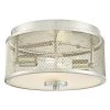 Morrison 2-Light Brushed Nickel Flush Mount by Westinghouse