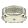 Adler 2-Light Brushed Nickel Flush Mount by Westinghouse