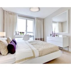 100-Watt Brushed Nickel Integrated Dimmable ENERGY STAR LED Flush Mount by Westinghouse -Westinghouse Shop brushed nickel westinghouse flush mount lights 6401200 31 1000