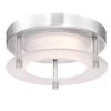 Remi 6 in. 12-Watt Brushed Nickel Integrated LED Flush Mount by Westinghouse
