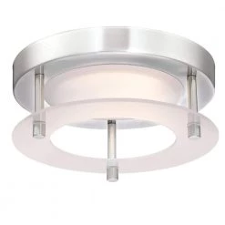 Remi 6 in. 12-Watt Brushed Nickel Integrated LED Flush Mount by Westinghouse