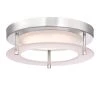Remi 8 in. 15-Watt Brushed Nickel Integrated LED Flush Mount by Westinghouse