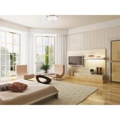 2-Light Brushed Nickel Flush Mount Interior with Pull Chain and Frosted Fluted Glass by Westinghouse -Westinghouse Shop brushed nickel westinghouse flush mount lights 6721000 c3 1000