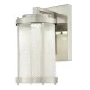 Skyview 1-Light Brushed Nickel Outdoor Integrated LED Wall Lantern Sconce by Westinghouse