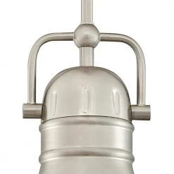 Boswell 1-Light Brushed Nickel Mini Pendant with LED Bulb by Westinghouse -Westinghouse Shop brushed nickel westinghouse pendant lights 6334600 1d 1000