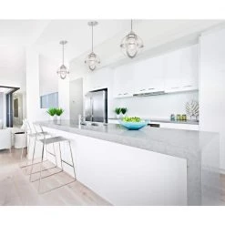 Stella Mira 1-Light Brushed Nickel Mini Pendant by Westinghouse -Westinghouse Shop brushed nickel westinghouse pendant lights 6362000 31 1000