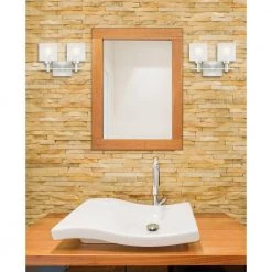 Alexander 2-Light Brushed Nickel Wall Mount Bath Light by Westinghouse -Westinghouse Shop brushed nickel westinghouse vanity lighting 6303900 31 1000