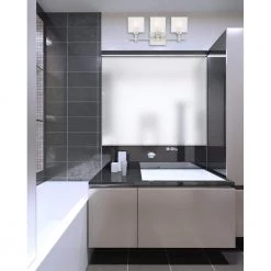 Alexander 3-Light Brushed Nickel Wall Mount Bath Light by Westinghouse -Westinghouse Shop brushed nickel westinghouse vanity lighting 6304000 31 1000