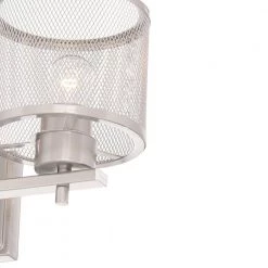 Morrison 3-Light Brushed Nickel Wall Mount Bath Light by Westinghouse -Westinghouse Shop brushed nickel westinghouse vanity lighting 6327600 a0 1000