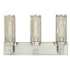 Adler 3-Light Brushed Nickel Wall Mount Bath Light by Westinghouse
