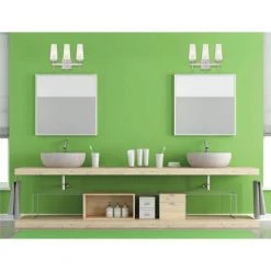 Chaddsford 3-Light Brushed Nickel Wall Mount Bath Light by Westinghouse -Westinghouse Shop brushed nickel westinghouse vanity lighting 6353200 31 1000