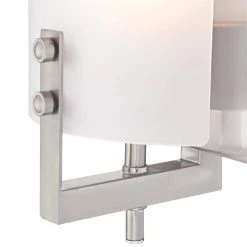 Enzo James 1-Light Brushed Nickel Wall Mount Sconce by Westinghouse -Westinghouse Shop brushed nickel westinghouse vanity lighting 6369500 4f 1000