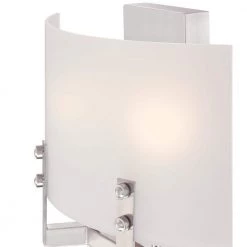 Enzo James 2-Light Brushed Nickel Wall Mount Bath Light by Westinghouse -Westinghouse Shop brushed nickel westinghouse vanity lighting 6369600 44 1000