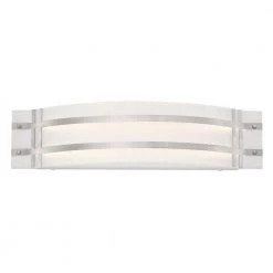 Aurelio 22-Watt Brushed Nickel Integrated LED Wall Mount Sconce by Westinghouse