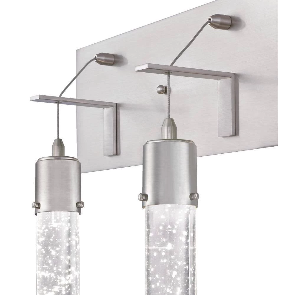 Cava 22-Watt Brushed Nickel Integrated LED Wall Mount Bath Light by Westinghouse 5 Cava 22-Watt Brushed Nickel Integrated LED Wall Mount Bath Light by Westinghouse - Image 5