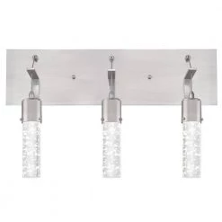 Cava 22-Watt Brushed Nickel Integrated LED Wall Mount Bath Light by Westinghouse