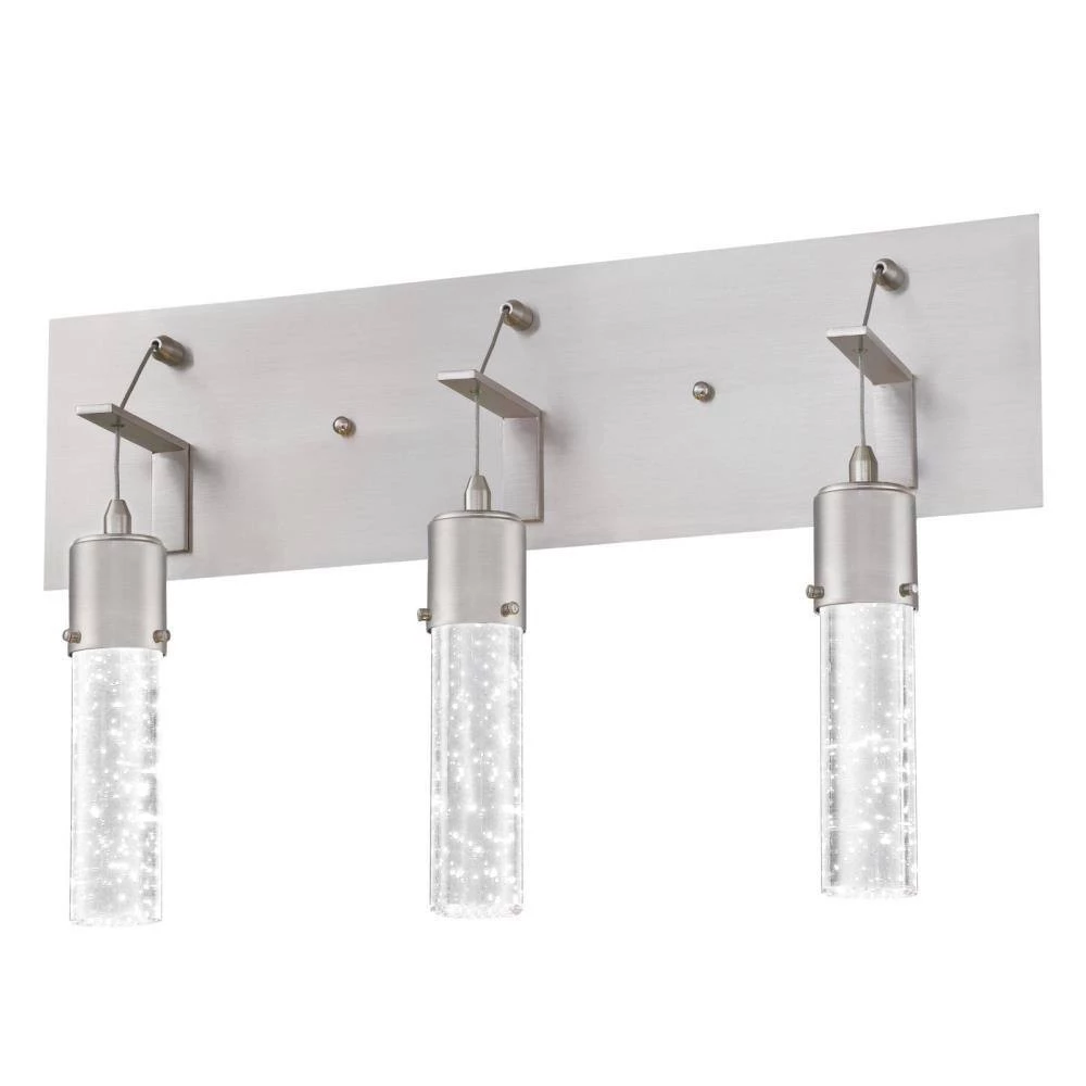 Cava 22-Watt Brushed Nickel Integrated LED Wall Mount Bath Light by Westinghouse 3 Cava 22-Watt Brushed Nickel Integrated LED Wall Mount Bath Light by Westinghouse - Image 3