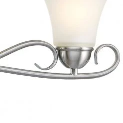 Dunmore 4-Light Brushed Nickel Wall Mount Bath Light by Westinghouse -Westinghouse Shop brushed nickel westinghouse vanity lighting 6573700 fa 1000