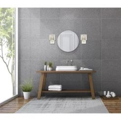 Morrison 1-Light Brushed Nickel Wall Mount Sconce by Westinghouse -Westinghouse Shop brushed nickel westinghouse wall sconces 6327800 31 1000