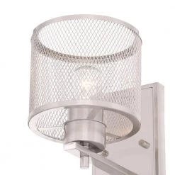 Morrison 1-Light Brushed Nickel Wall Mount Sconce by Westinghouse -Westinghouse Shop brushed nickel westinghouse wall sconces 6327800 40 1000