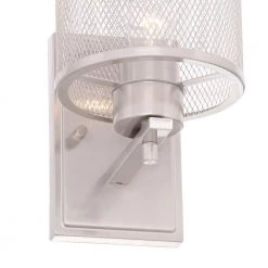 Morrison 1-Light Brushed Nickel Wall Mount Sconce by Westinghouse -Westinghouse Shop brushed nickel westinghouse wall sconces 6327800 a0 1000