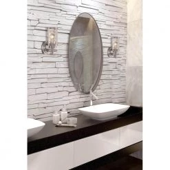 Branston 1-Light Brushed Nickel Wall Mount Sconce by Westinghouse -Westinghouse Shop brushed nickel westinghouse wall sconces 6368300 31 1000