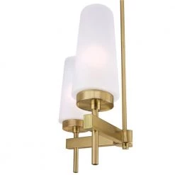 Chaddsford 6-Light Champagne Brass Chandelier with Frosted Glass Shades by Westinghouse -Westinghouse Shop champagne brass westinghouse chandeliers 6352700 1f 1000