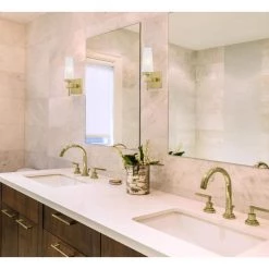 Chaddsford 1-Light Champagne Brass Wall Mount Sconce by Westinghouse 7 Chaddsford 1-Light Champagne Brass Wall Mount Sconce by Westinghouse -Westinghouse Shop champagne brass westinghouse vanity lighting 6353000 31 1000