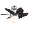 Origami 24 in. LED Chrome Ceiling Fan with Light Kit by Westinghouse
