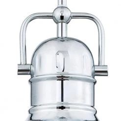 Boswell 1-Light Chrome LED Mini Pendant with Frosted Prismatic Acrylic Lens by Westinghouse -Westinghouse Shop chrome westinghouse chandeliers 63085a 4f 1000