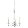 Versailles 3-Light Chrome with Clear Glass Accents Chandelier by Westinghouse