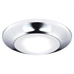 12-Watt Chrome Indoor/Outdoor Integrated LED Flush Mount by Westinghouse
