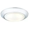 Westinghouse Lighting 75-Watt Chrome 4000K Indoor/Outdoor Integrated Dimmable LED Flushmount