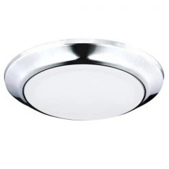 Westinghouse Lighting 75-Watt Chrome 4000K Indoor/Outdoor Integrated Dimmable LED Flushmount -Westinghouse Shop chrome westinghouse flush mount lights 6323000 c3 1000