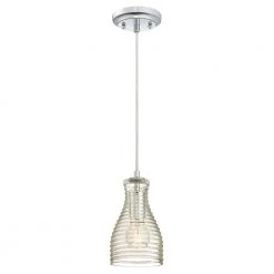 1-Light Chrome Mini Pendant by Westinghouse