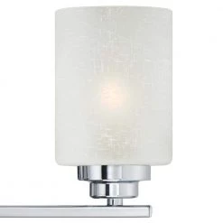 Hansen 3-Light Chrome Wall Fixture by Westinghouse -Westinghouse Shop chrome westinghouse vanity lighting 63438b 1f 1000