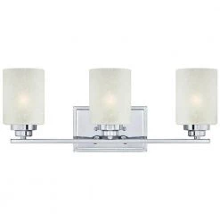 Hansen 3-Light Chrome Wall Fixture by Westinghouse