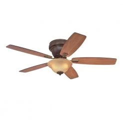 Sumter 52 in. LED Classic Bronze Ceiling Fan with Light Kit by Westinghouse -Westinghouse Shop classic bronze westinghouse ceiling fans with lights 7230600 fa 1000