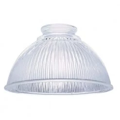 3-3/4 in. Clear Prismatic Shade with 2-1/4 in. Fitter and 6-1/2 in. Width by Westinghouse
