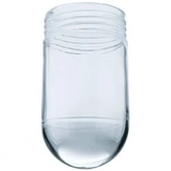 Default 26 6 in. Vapor Proof Clear Glass Threaded Neck Shade with 3-1/4 in. Thread and 3-1/2 in. Width by Westinghouse