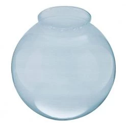 8 in. Handblown Gloss Clear Globe with 4 in. Fitter by Westinghouse