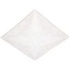 1-3/4 in. Square Clear Floral Design on White Diffuser with 14 in. Width by Westinghouse