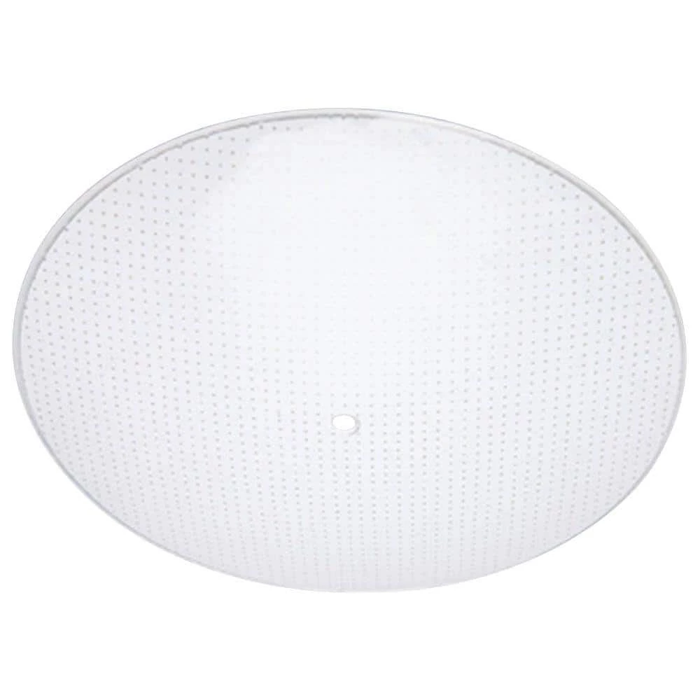 1-1/4 in. Round Clear Dot Pattern Diffuser with 13 in. Width by Westinghouse 1 1-1/4 in. Round Clear Dot Pattern Diffuser with 13 in. Width by Westinghouse